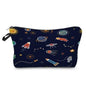 Elegant Multicolor Printed Large Capacity Pencil Case For Students Cute Cartoon Theme Stationary Cosmetic Bag Stevvex