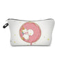 Elegant Multicolor Printed Large Capacity Pencil Case For Students Cute Cartoon Theme Stationary Cosmetic Bag Stevvex