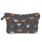 Elegant Multicolor Printed Large Capacity Pencil Case For Students Cute Cartoon Theme Stationary Cosmetic Bag Stevvex