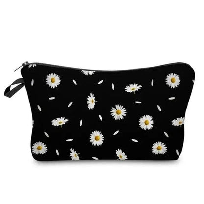 Elegant Multicolor Printed Large Capacity Pencil Case For Students Cute Cartoon Theme Stationary Cosmetic Bag Stevvex