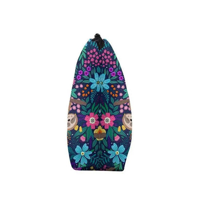 Elegant Multicolor Printed Large Capacity Pencil Case For Students Cute Cartoon Theme Stationary Cosmetic Bag Stevvex