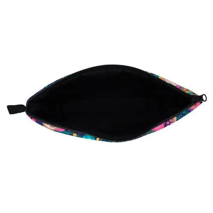 Elegant Multicolor Printed Large Capacity Pencil Case For Students Cute Cartoon Theme Stationary Cosmetic Bag Stevvex