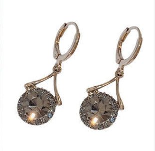 Elegant Sparkling Dangle  Rhinestone Earrings (MAC324) Mariam's Collection