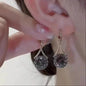 Elegant Sparkling Dangle  Rhinestone Earrings (MAC324) Mariam's Collection