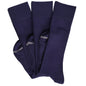 Elton 3-Pack - Navy Dress Socks DeadSoxy