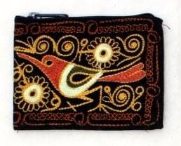 Embroidered Alpaca Pocket / Coin Purse Purely Alpaca
