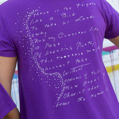 Adult Emily Dickinson Short Sleeve Shirt Princess Awesome & Boy Wonder