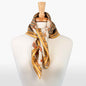 Empire - Stylized Equestrian Scarf in Apricot Urban-Equestrian