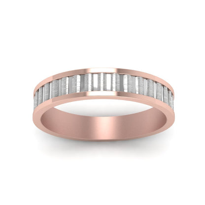 Vertical Satin Band Fascinating Diamonds
