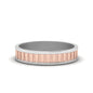 Vertical Satin Band Fascinating Diamonds