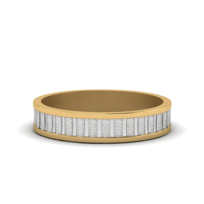 Vertical Satin Band Fascinating Diamonds