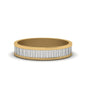 Vertical Satin Band Fascinating Diamonds