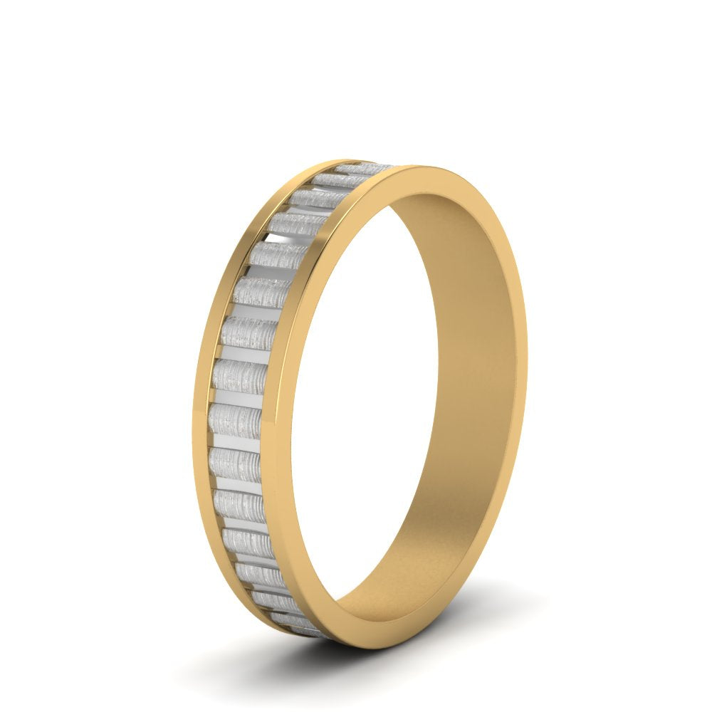 Vertical Satin Band Fascinating Diamonds