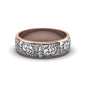 Intricate Pattern Band Fascinating Diamonds