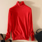 Women's Plus Size Knitted Turtleneck Sweater