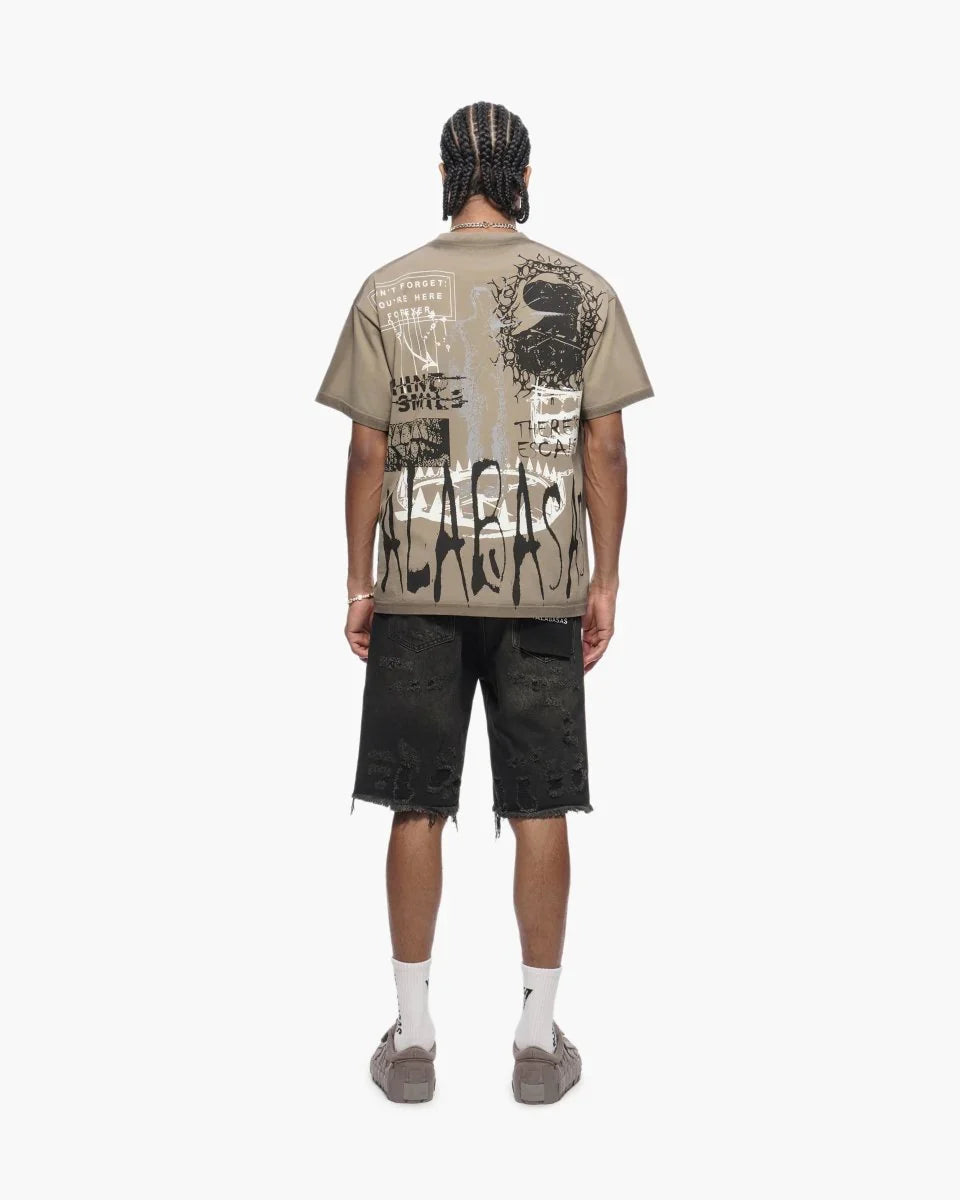 Valabasas Escape Tee - Grey Denim Exchange