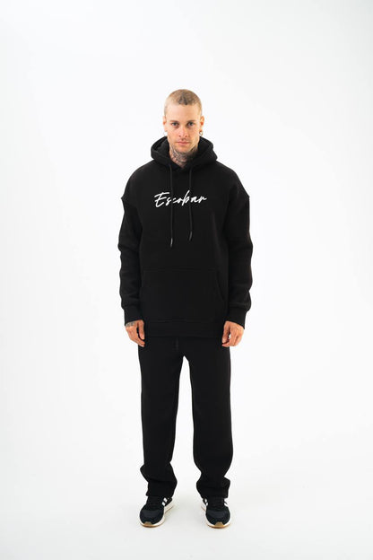 Oversize 'Escobar' Graphic Hoodie - Streetwear Hooded Sweatshirt 'Plata o Plomo' Withinblack