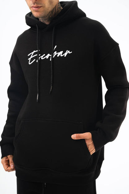Oversize 'Escobar' Graphic Hoodie - Streetwear Hooded Sweatshirt 'Plata o Plomo' Withinblack