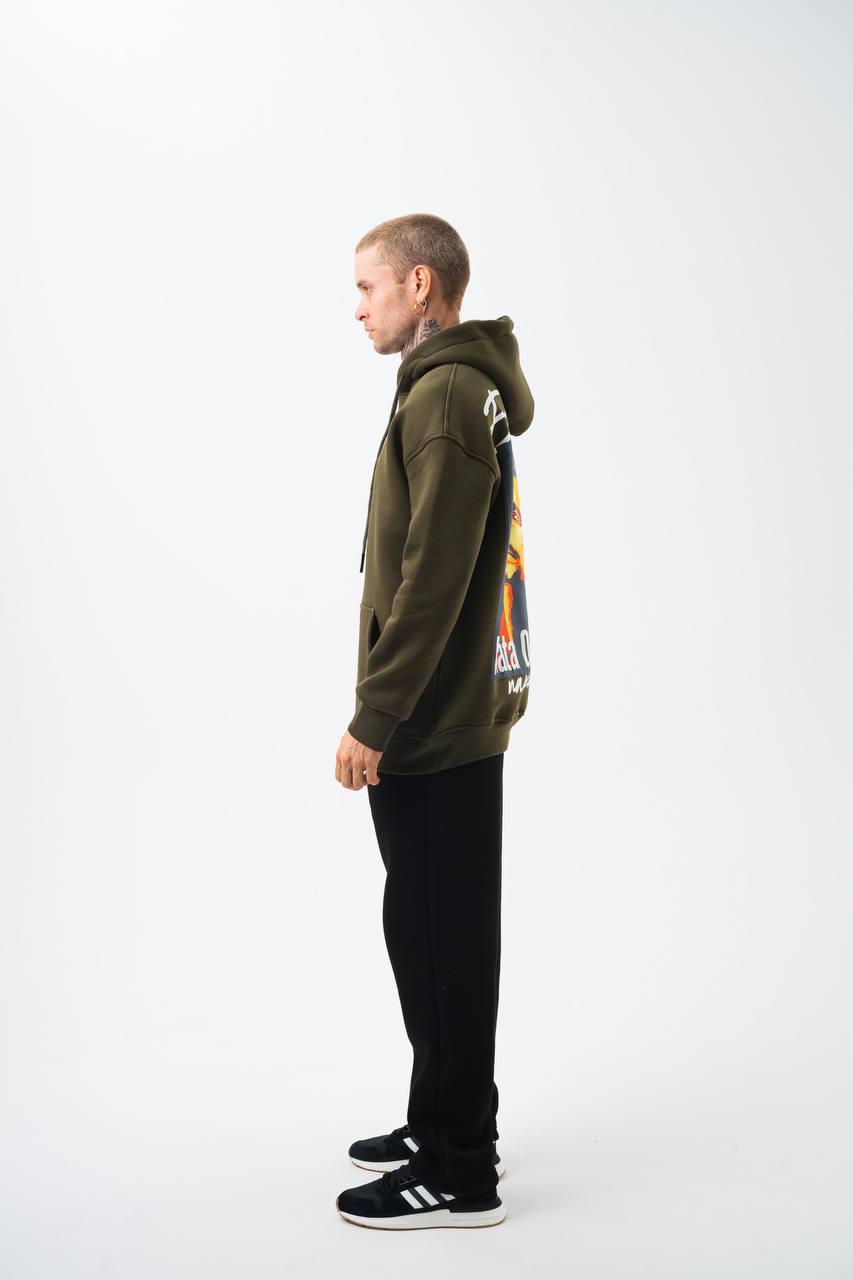 Oversize 'Escobar' Graphic Hoodie - Streetwear Hooded Sweatshirt 'Plata o Plomo' Withinblack