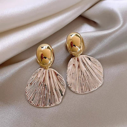 Everyday Chic Artisan Texture Drop Earrings (MAC323) Mariam's Collection