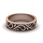 Exquisite Design Mens Band Fascinating Diamonds