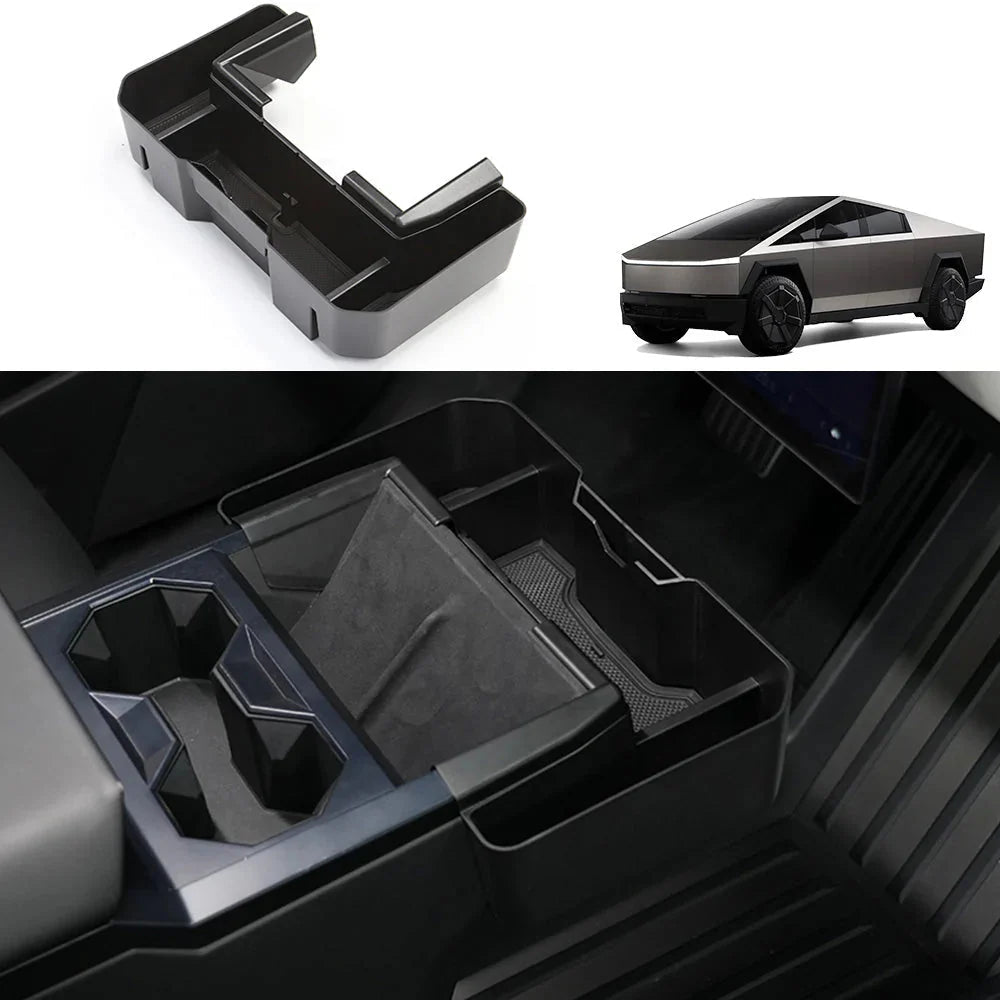 Extended Center Console Organizer Storage Box for Cybertruck Tesery Official Store