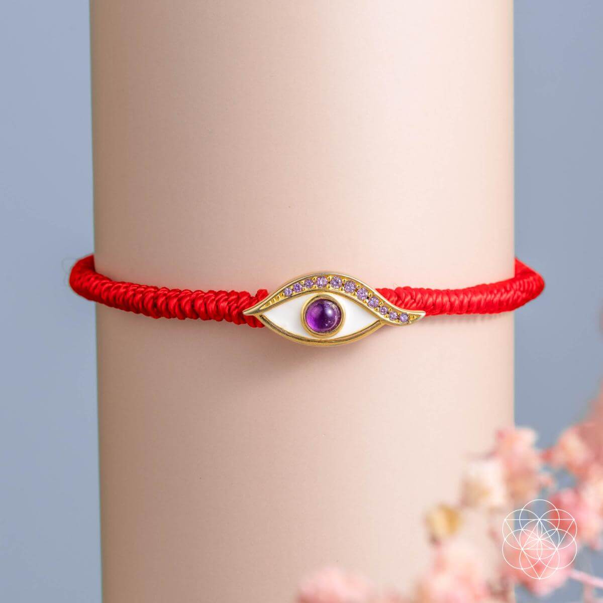 Eye of Spiritual Protection - Four-Strand Red String Bracelet Conscious Items