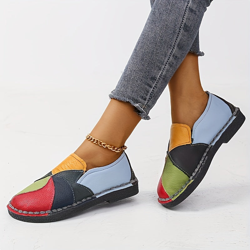 Women Loafers Flats Ballet Shoes | Cut Out Breathable Moccasins, Casual Style, Upper And Sole, Plain Toe, Hand Wash Or Professional Dry Clean, Women Shoes NovaCart