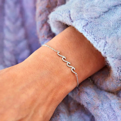 Tidecurve Bracelet Ivory Embers
