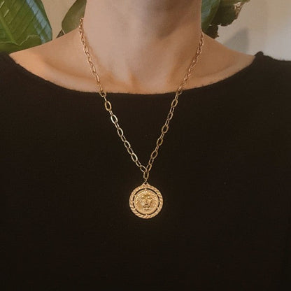 Regal Medallion Necklace Shop Style & More | Fresh Looks, Everyday Deals & Free Shipping