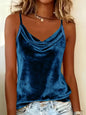 Solid Color Sleeveless Camisole Tank Top – 8 Colors, S–XXL FitiqueFit