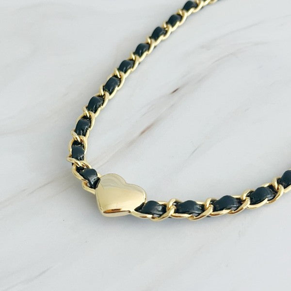 Edgy Heart Chain Choker Necklace Shop Style & More | Fresh Looks, Everyday Deals & Free Shipping