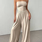 High-Waist Wide-Leg Pants & Tube Top Set – 6 Colors, S–2XL FitiqueFit