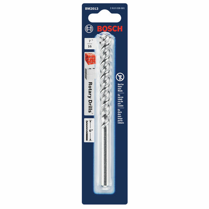 BOSCH BM2013 7/16 In. X 4 In. X 6 In. Fast Spiral Rotary Masonry Drill Bit VM Hardware