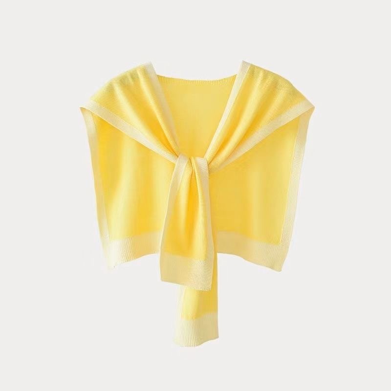 Air-conditioned Room Shawl Shoulder Neck Protection Fake Collar Skirt Grayceful LLC