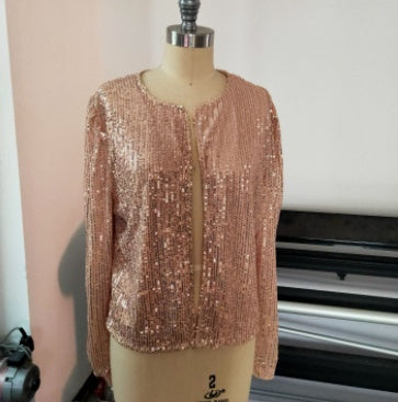 Women's jacket sequined jacket See size chart under “more details” The Fashion Celestial