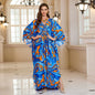 Fashion Personalized Cotton Printed Beach Dress Women Grayceful LLC