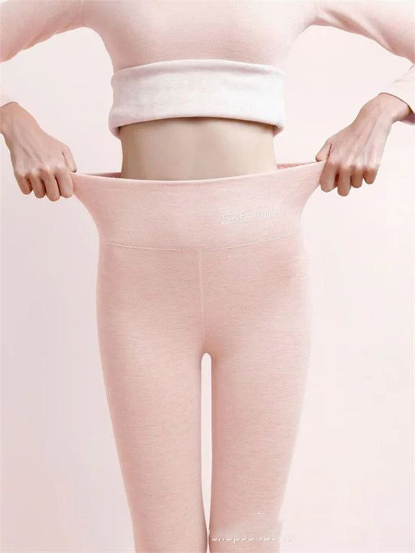 Women’s Fleece-Lined High-Waist Shark Leggings FitiqueFit