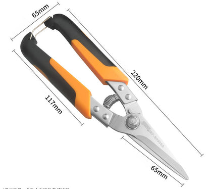 Professional Industrial Shears, JRF Stainless Steel Scissors, Tin Snips For Metal Sheet & PVC Pipe Cutting NovaCart