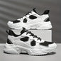 Men's Fashion Platform Sneakers - Casual Athletic Dad Shoes, Height-Increasing Breathable Mesh, Anti-Slip EVA Sole, Suitable for Running and Outdoor Activities, Thick-Soled Walking Shoes NovaCart