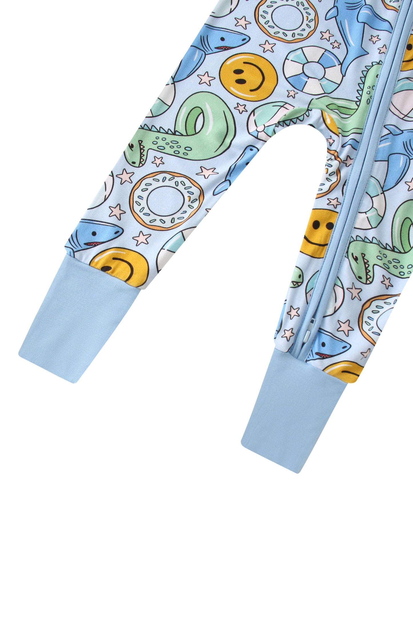 Posh TOT Pool Floats Bamboo Baby Convertible Zippy Romper  CINCO DE MAYO PROMO - FINAL SALE Charlies Project Kids