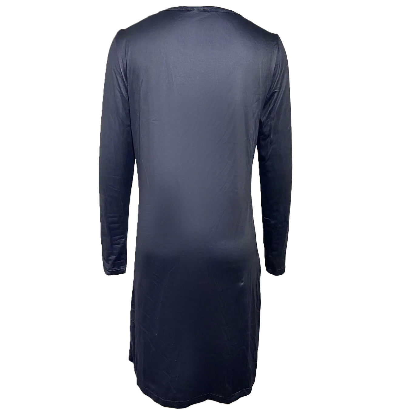 Ladies' Fashionable V-neck Loose Button Casual Dress Grayceful LLC