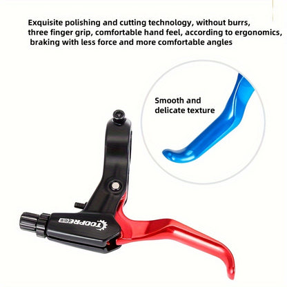 Ultra Light Mountain Bike Brake Handle - V Brake/Disc Brake, Aluminum Alloy Hydraulic Disc Brake for Smooth Stopping Power NovaCart