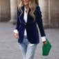 Women’s Slim-Fit Notch-Lapel Blazer FitiqueFit