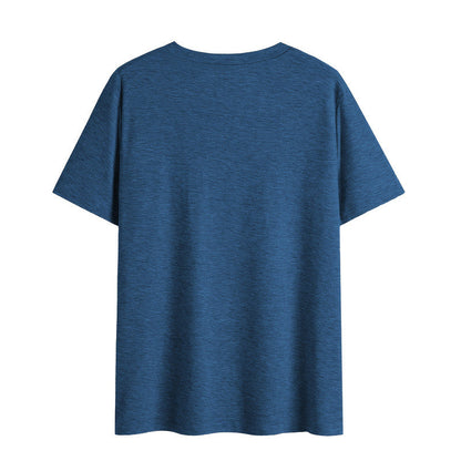 V-Neck 'AUTISM' Letters & Cartoon Children Print Tee FitiqueFit