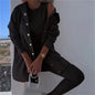 Women's Fashion Sports And Leisure Hooded Sweater Vest Pants Three-piece Set See size chart under “more details” The Fashion Celestial