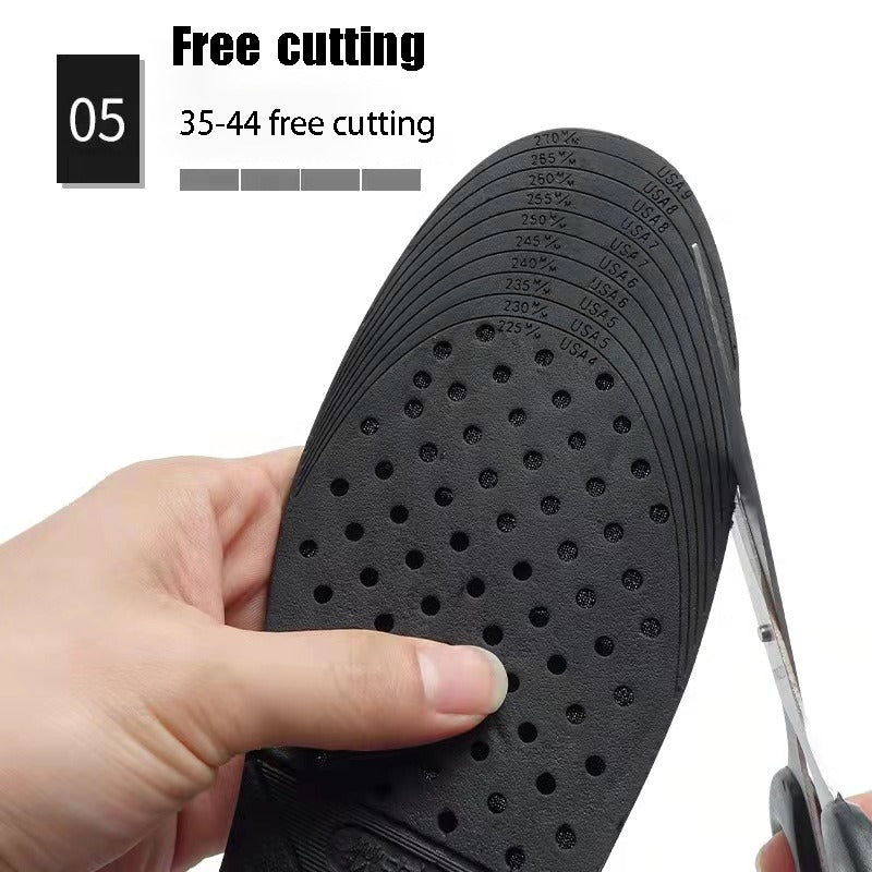 [Height Boost Insole] Adjustable Height Increase Insole | 3-9cm Invisible Shoe Heel Insert, Taller Support Absorbant Foot Pad Cushion NovaCart