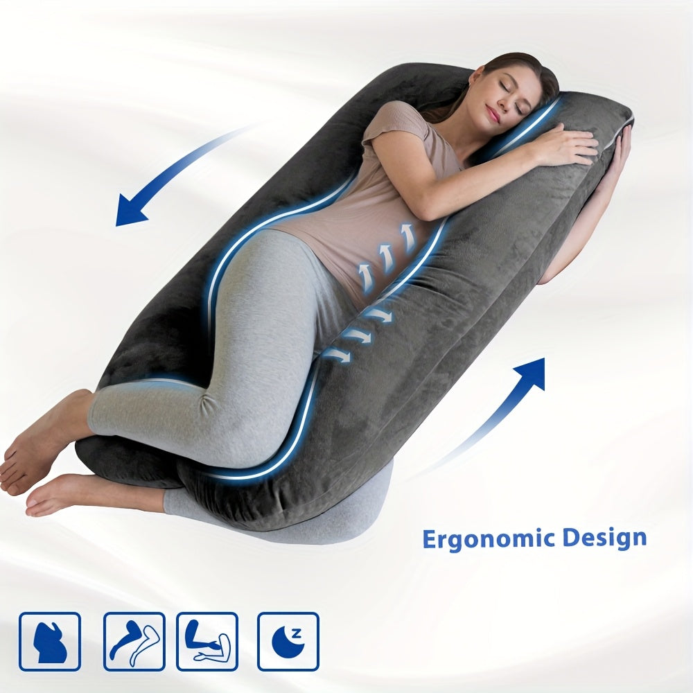 U-Shaped Maternity Pillow – Full Body Support