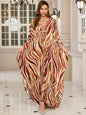 Fashion Personalized Cotton Printed Beach Dress Women Grayceful LLC