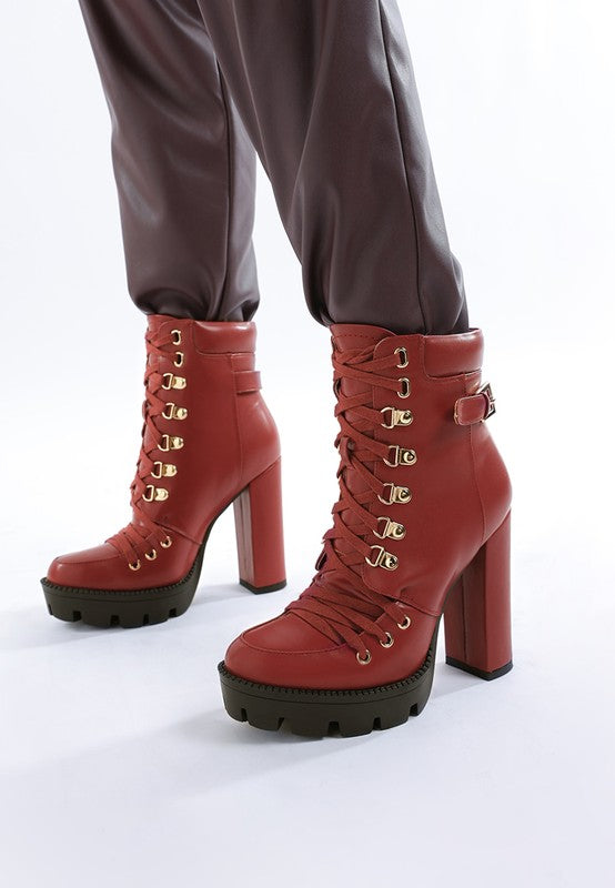 Willow Combat Boot See size chart under “more details” The Fashion Celestial
